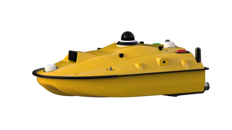 Rainy-season river survey with USV