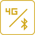 Integrated 4G & Bluetooth Connectivity